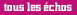 Tous les echos