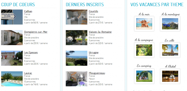 Référencer un site national d'annonces de locations saisonnières