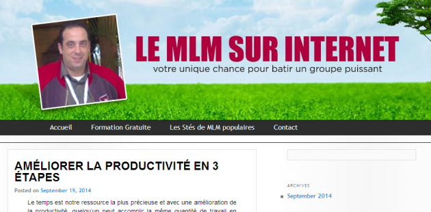 Rédaction d'articles sur le mlm