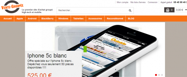 rédaction web pour un site marchand spécialiste du téléphone portable