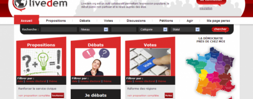 Création d'un site de démocratie participative et populaire