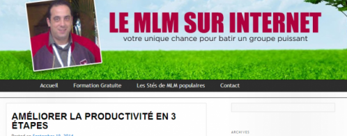 Rédaction d'articles sur le mlm