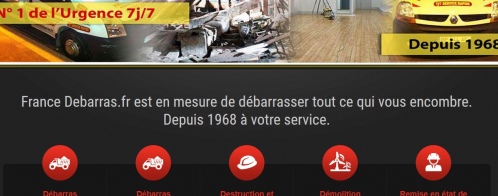 Google Ads pour une entreprise de débarras à Paris