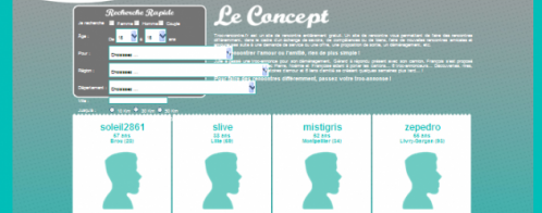 Création d'un site de rencontres différent