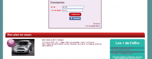 Création d'un site internet de bons plans autos