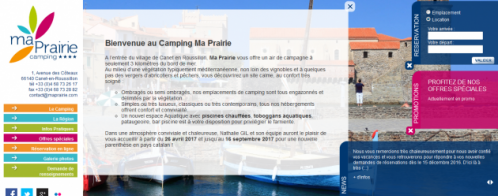 Audit SEO du site d'un camping