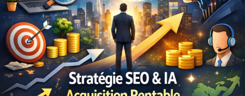 SEO, IA & Leads Rentables | Stratégie Marketing ROI